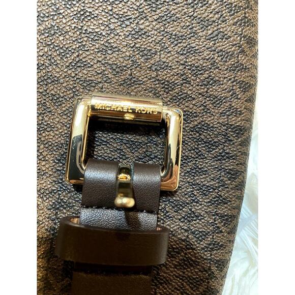 MICHAEL Michael Kors Brown Waist Belt Bag - Sz. Large (EUC) - Picture 4 of 6